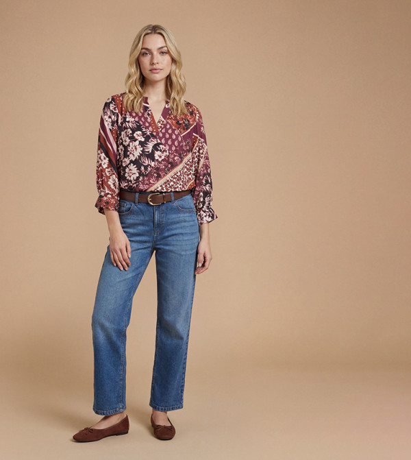 Patchwork Overhead Shirt