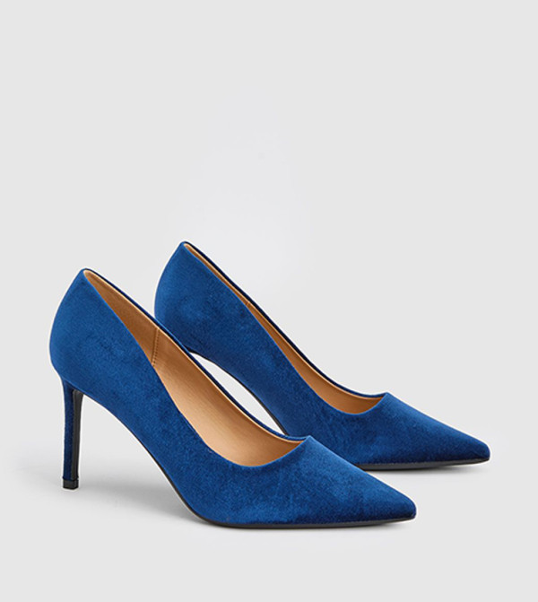 Dash Velvet Pointed Toe Stiletto Heel Pumps