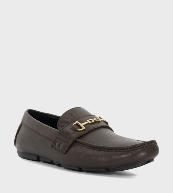 BRENDANS Metal Accent Loafers