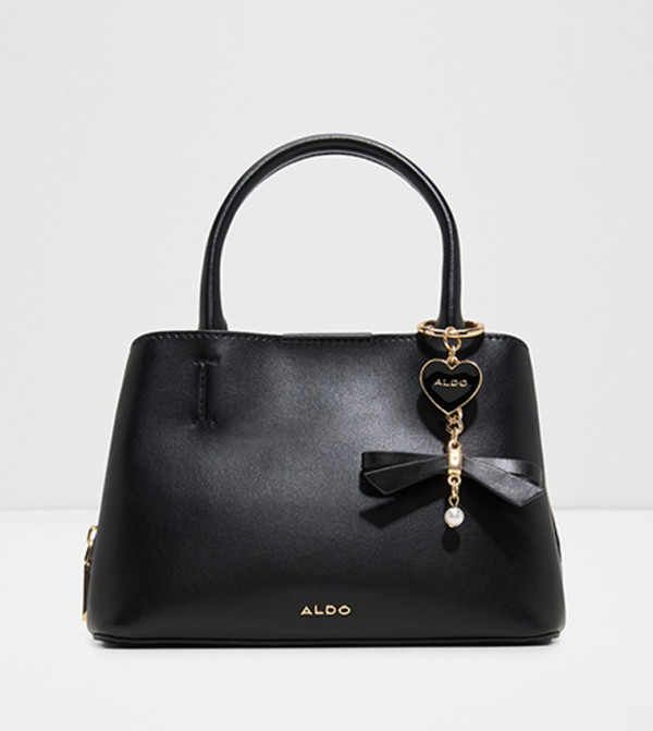 BRITBOW Textured Zip Satchel Bag