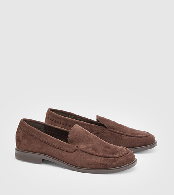 Clara Faux Suede Loafers