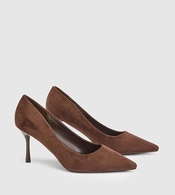Amara Faux Suede High Stiletto Pumps
