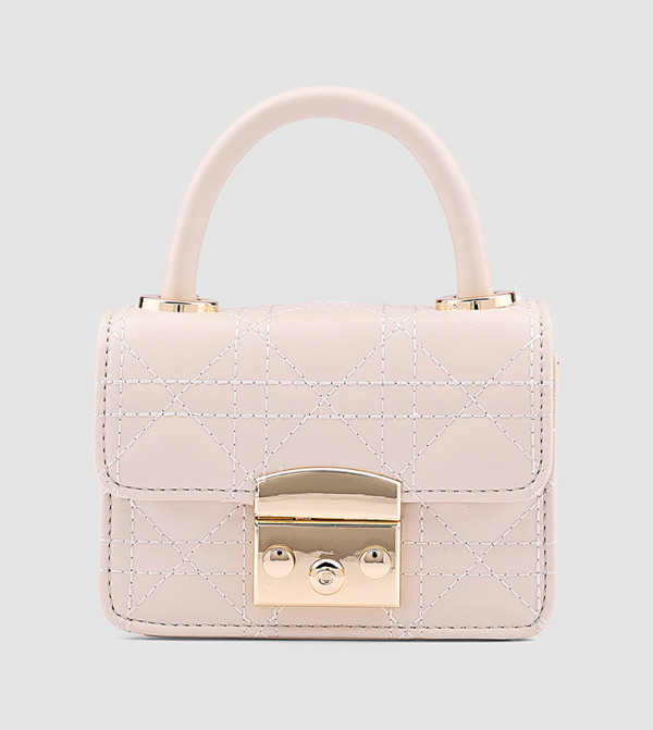 Quilted Top Handle Bag