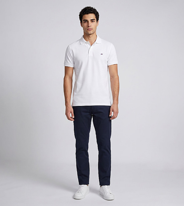 Solid Short Sleeves Polo T-Shirt