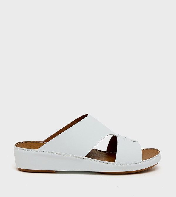 Solid Open Toe Arabic Sandals