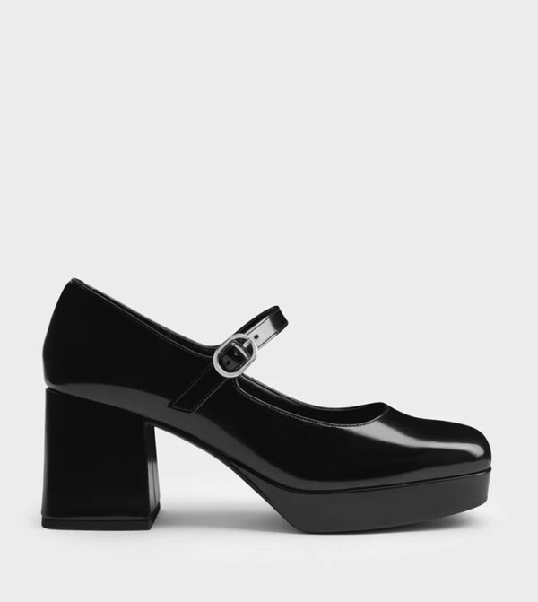 Solid Mary Jane Pumps