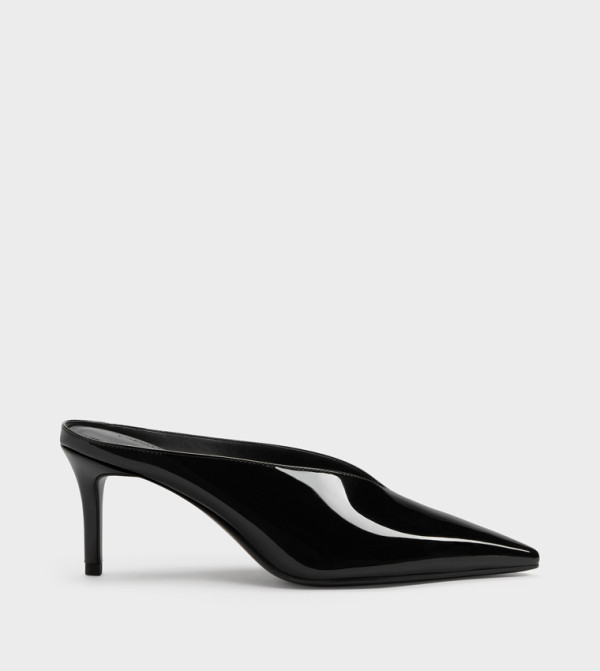 Patent Glossy Pointed Toe Pumps