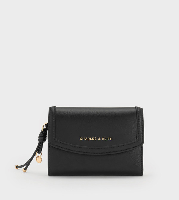 HAYLEN Logo Detail Tri-Fold Wallet
