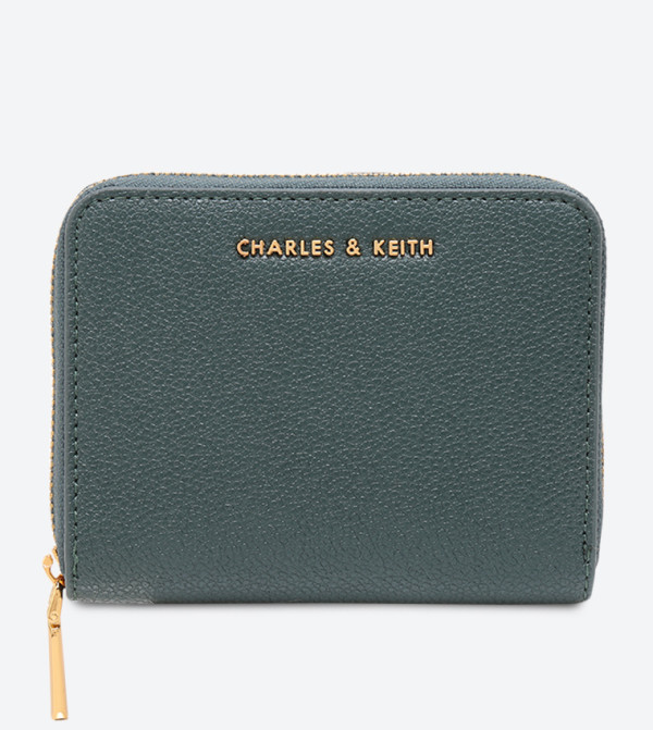 Basic Square Green Wallet