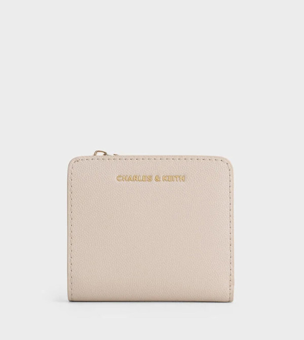 KEELY Textured Zip-Around Mini Wallet
