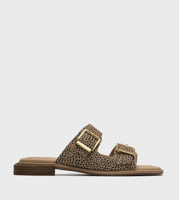 ARIANY BAY Open Toe Flat Sandals