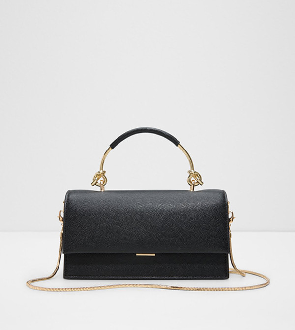 CLASSICERA Textured Flap Top Handle Bag