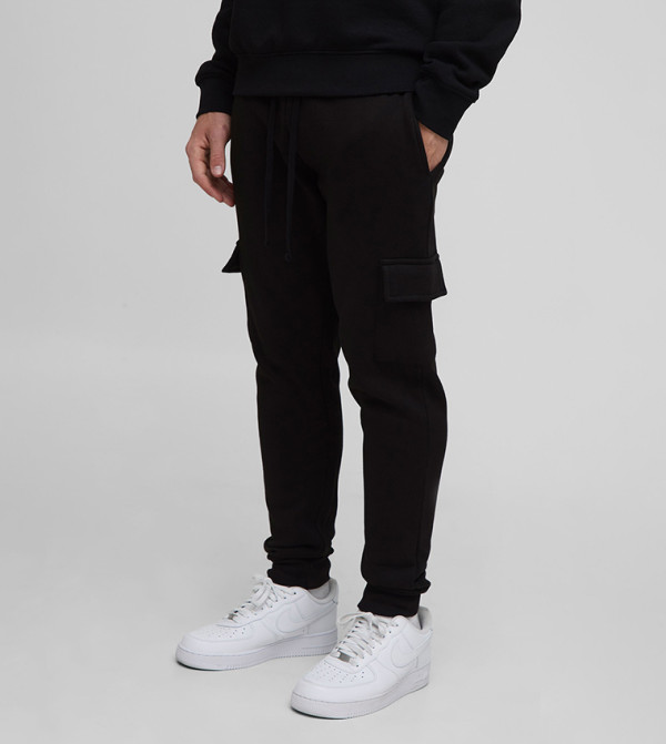 Mid Rise Skinny Fit Cargo Joggers