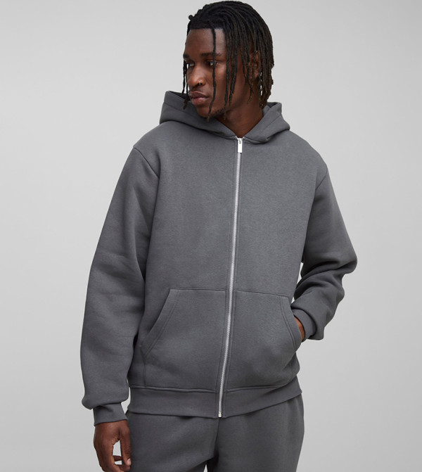 Tall Regular Zip Through Hooded Jacket