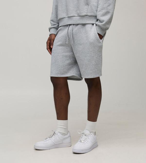 Drawstring Waist Casual Shorts