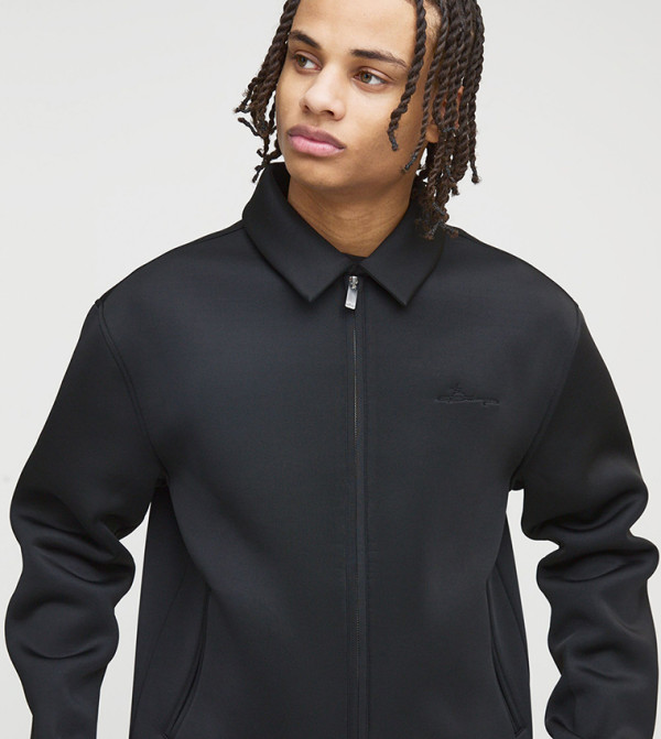 Long Sleeves Scuba Marl Shirt