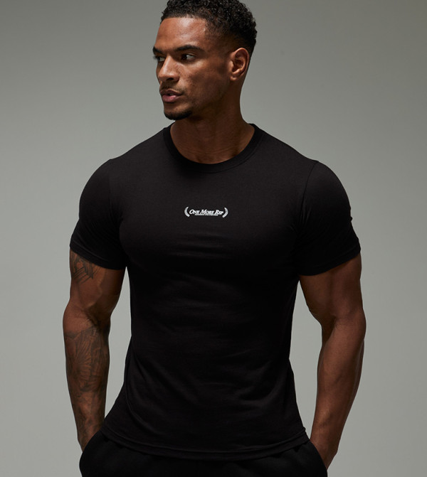 One More Rep Muscle Fit Active T-Shirt