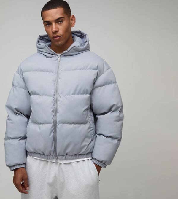 Essential Midweight Padded Hooded Puffer Jacket