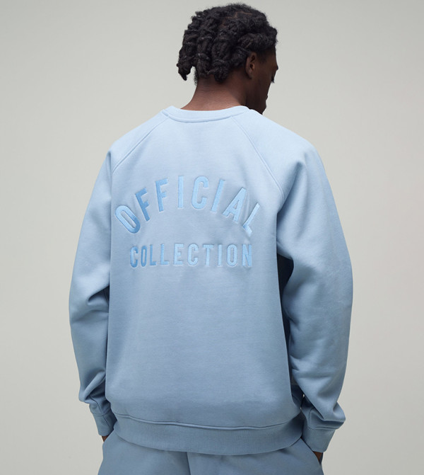 Heavyweight Embroidered Oversized Sweatshirt