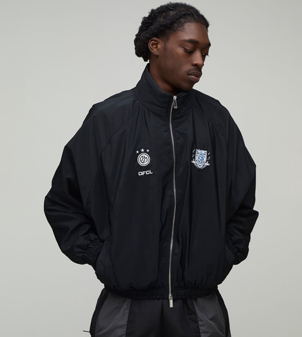 High Neck Circa 98 Oversized Track Jacket