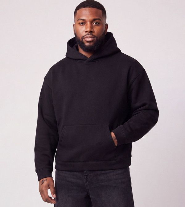 Plus & Tall Oversized  Scuba Hoodie