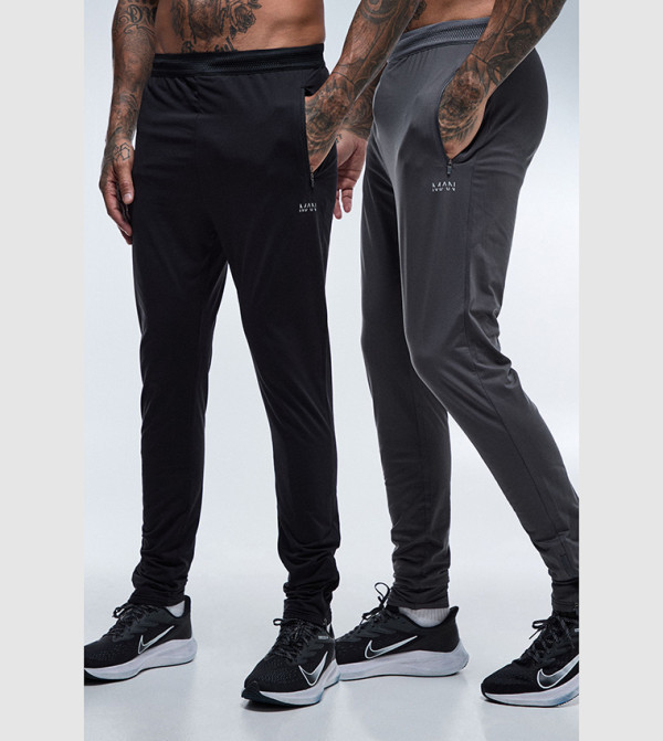 Tall 2-Pack Gym Essentials Stretch Tapered Fit Joggers