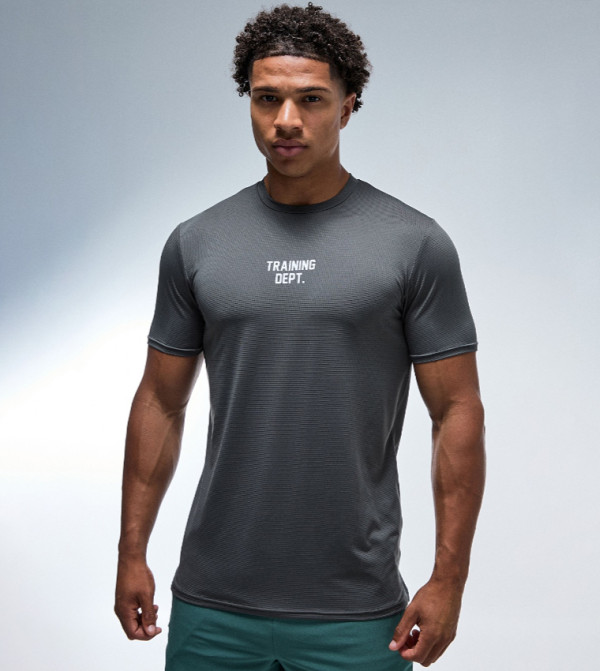 Logo Printed Regular Fit Active T-Shirt