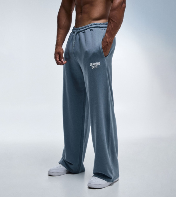 Wide Leg Loopback Sweatpants