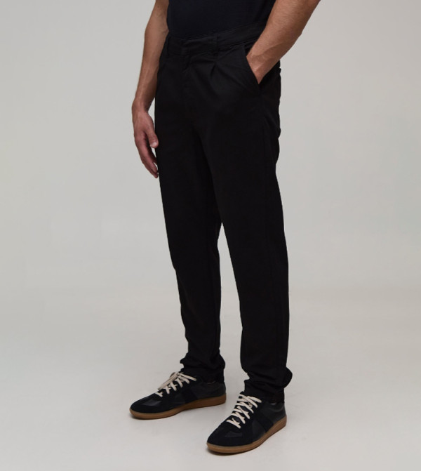 Essential Slim Fit Pleated Front Chinos