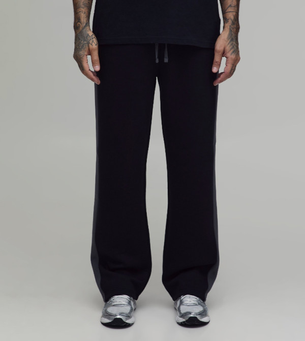 Tall Straight Fit Paneled Sweatpants