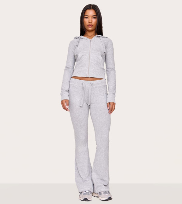 Low Rise Skinny Flared Pants