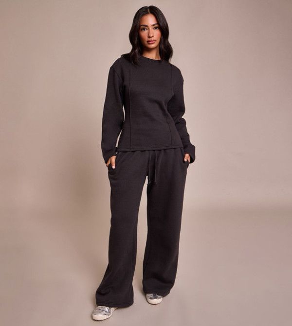Petite Wide Leg Sweatpants