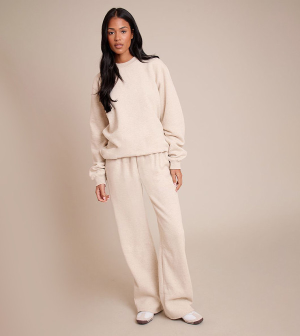 Tall Marl Straight Fit Sweatpants