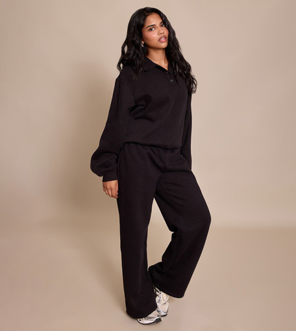 Petite Straight Fit Sweatpants