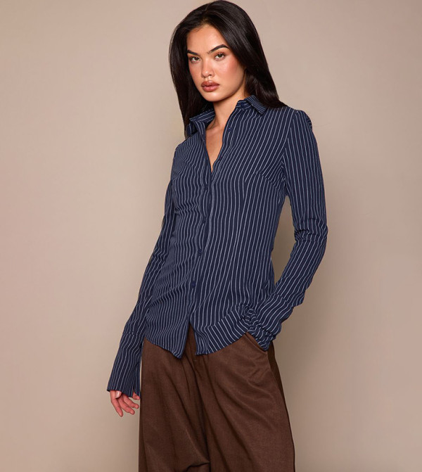 Striped Long Sleeves Shirt