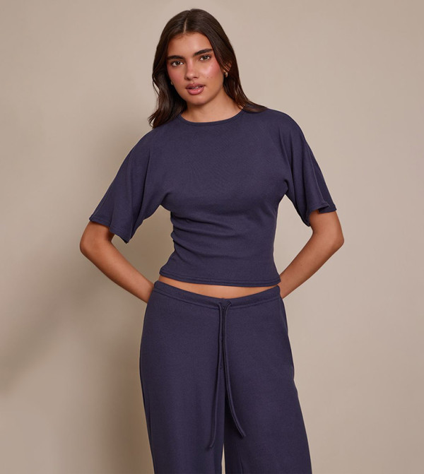 Soft Touch Boxy Fit Crop T-Shirt