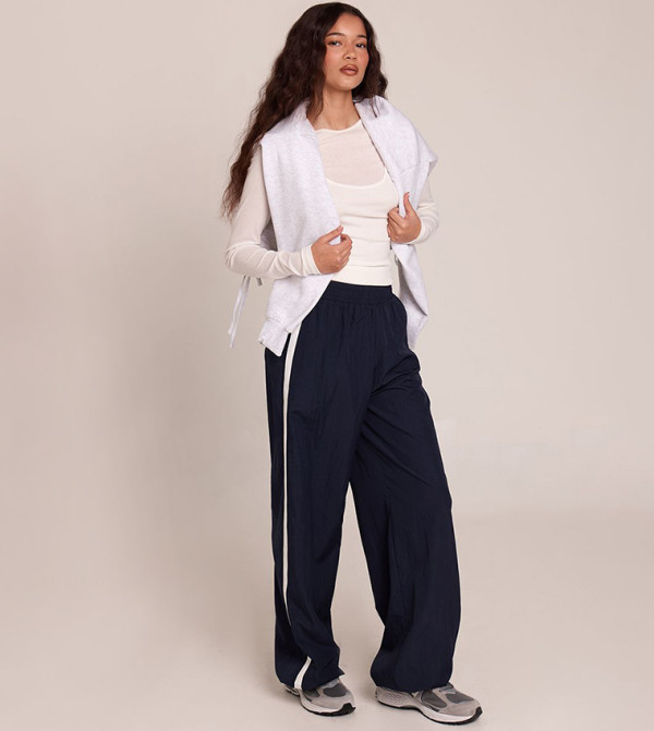 Contrast Stripe Cuffed Joggers