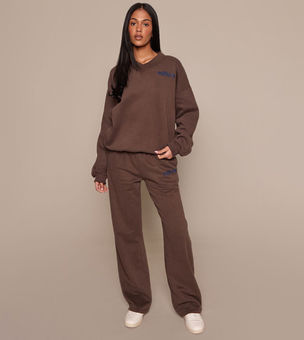 Tall Editions Print Straight Fit Sweatpants