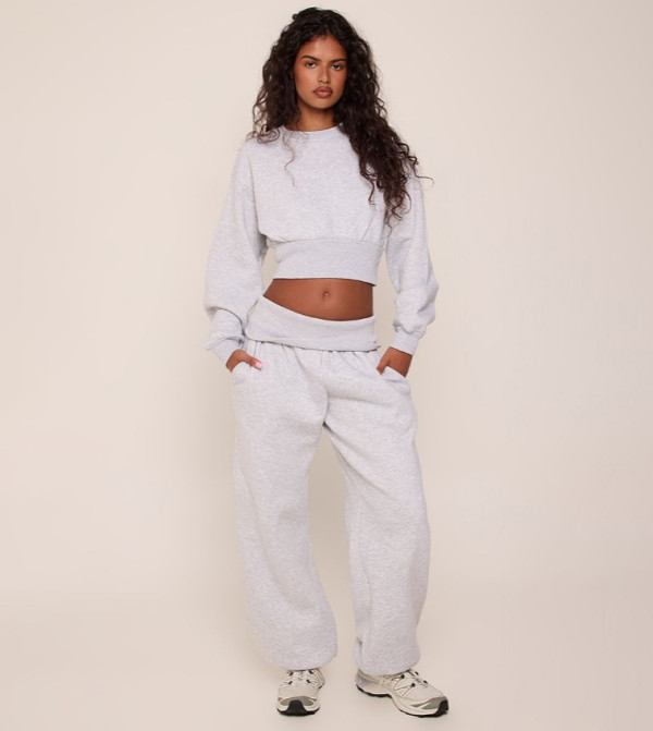 Ash Fold Waist Cuffed Sweatpants