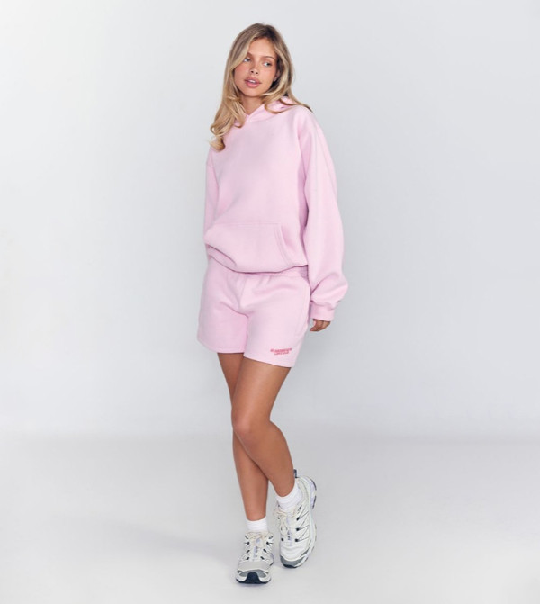 Love Club Print Sweat Shorts