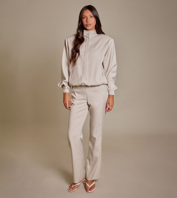 Tailored Low Rise Fitted Slim Fit Trousers