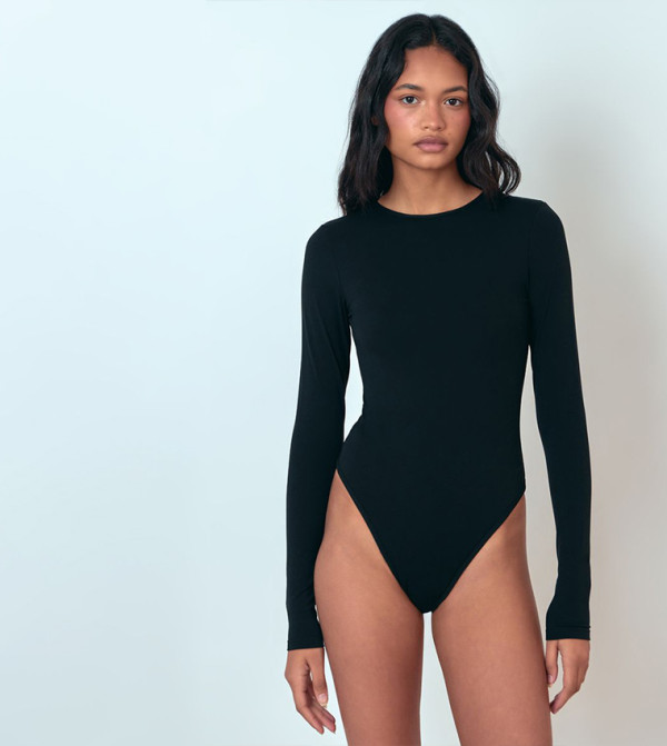 Contour Long Sleeves Bodysuit Top