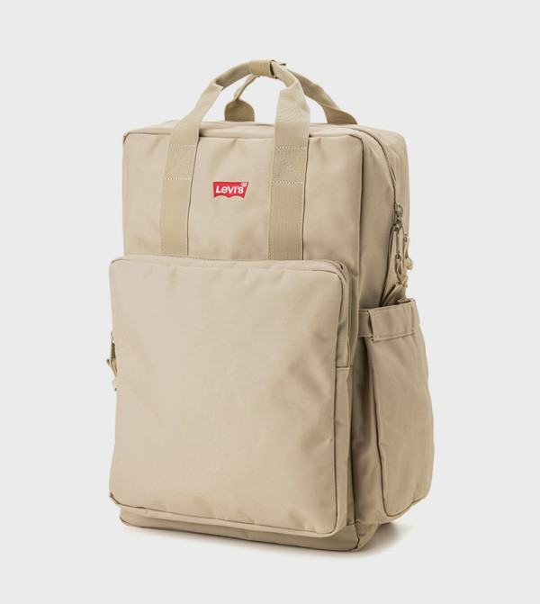 Logo Embroidered Backpack