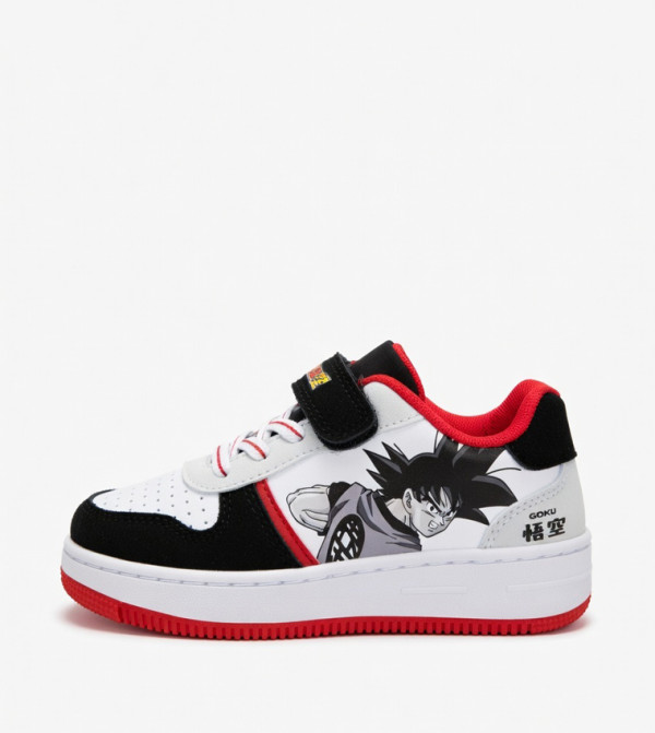 Dragon Ball Z Printed Velcro Closure Sneakers