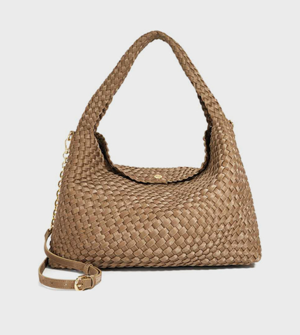 DELIBERATE braided Shoulder Bag