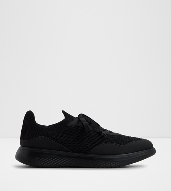 DOYLE Textured Lace-Up Sneakers