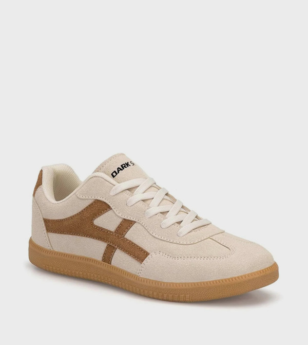 Colorblock Lace Up Low Top Sneakers