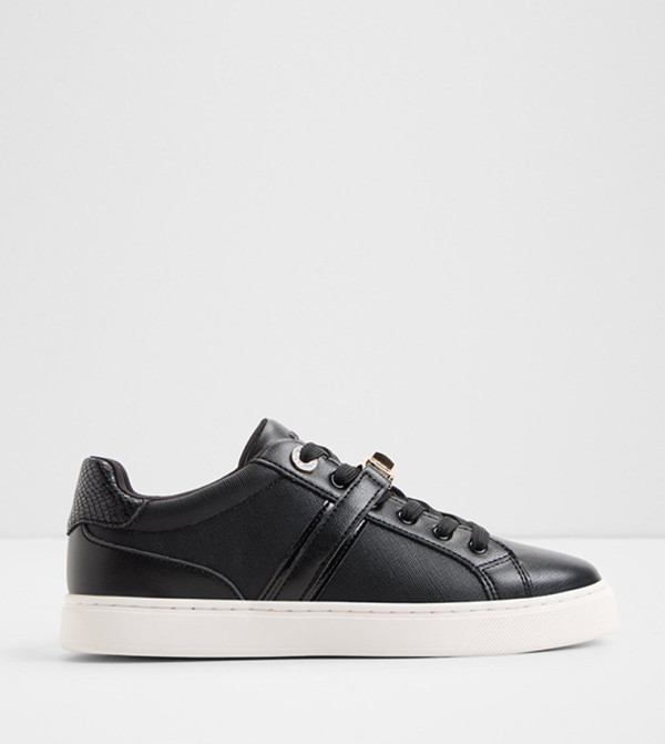 ELLYANNA Textured Lace Up Sneakers