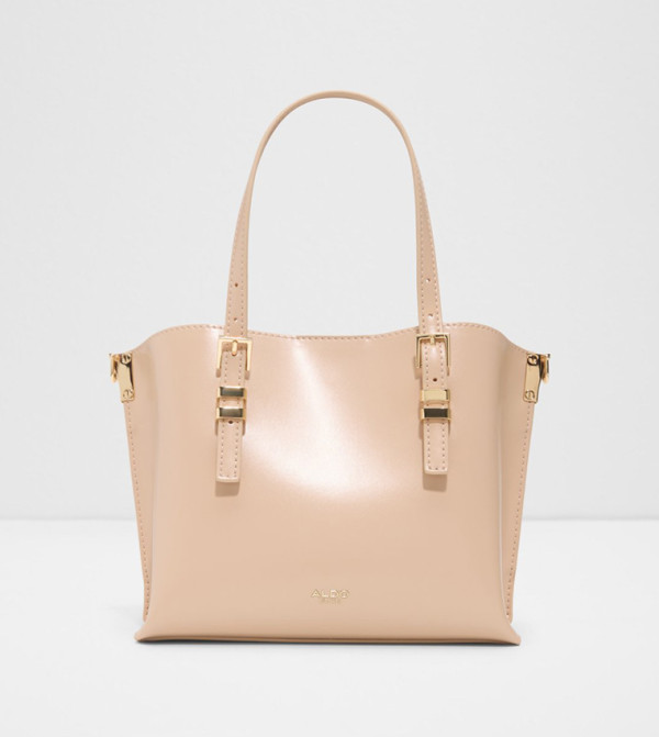 ELONORIA Buckle Detail Tote Bag
