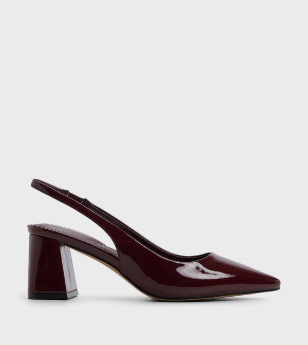 EVELYYNN Pointed Toe Block Heel Pumps